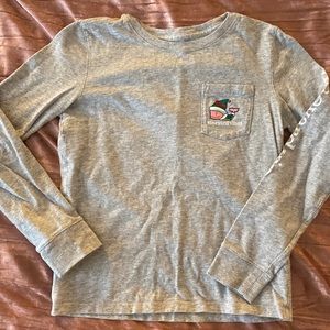 Vineyard Vines Christmas Shirt kids small